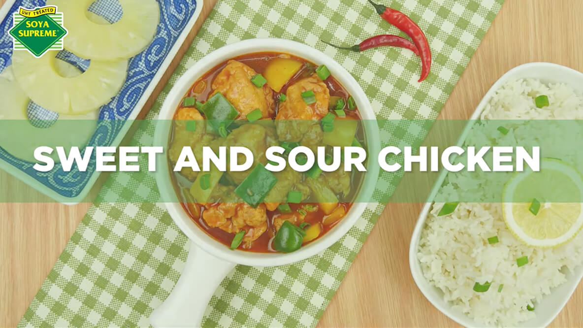 Soya Supreme Sweet and Sour Chicken